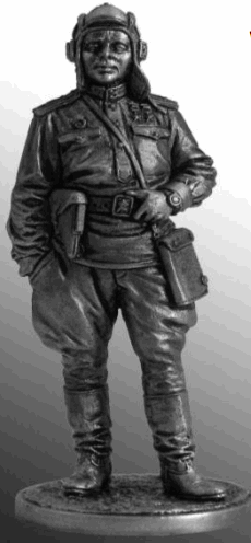 Гвардии майор, командир танкового батальона, 1945 год. СССР