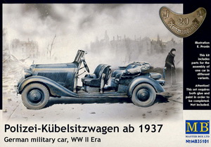 Немецкий полицейский автомобиль 1937 г.