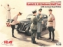 Автомобиль Кадетт К-38 седан  с германской дорожной полицией
