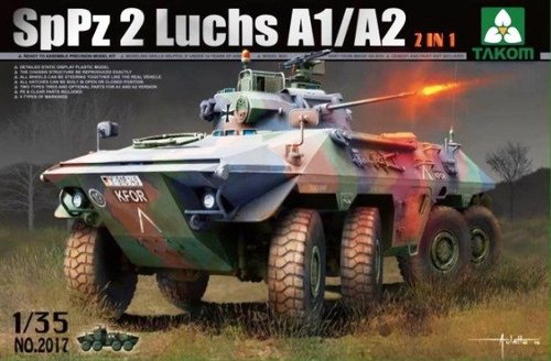 Боевая машина пехоты Бундесвера SpPz 2 LuchsA1/A2  2in 1