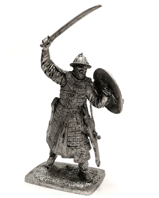 Тяжеловооруженный монгольский воин, 13 век